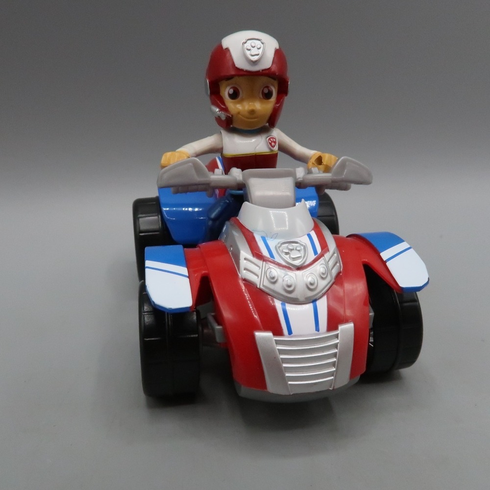 Paw Patrol Rescue Pups Ryder Action Figure ATV 4 Wheeler Vehicle Quad Toy